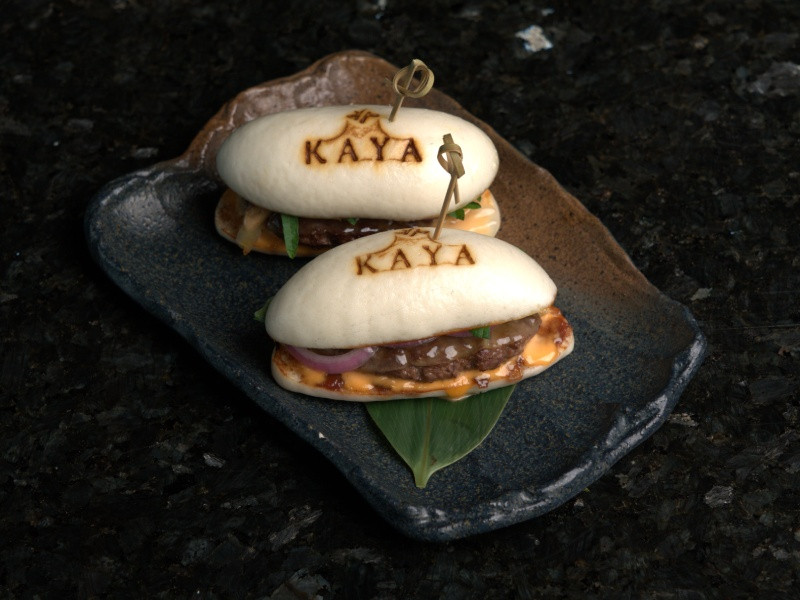 KAYA Bahrain Food Menu WAGYU STEAM BUN