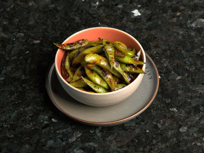 KAYA Bahrain Food Menu EDAMAME SWEET AND SPICY