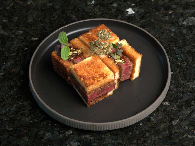 KAYA Bahrain Food Menu WAGYU KATSU SANDO