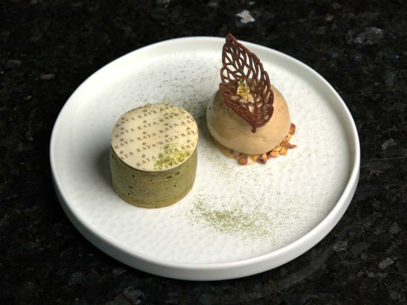 KAYA Bahrain Food Menu MATCHA & PISTACCIO  PUDDING