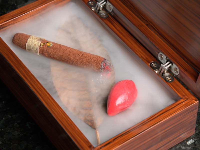KAYA Bahrain Food Menu CIGAR SUPRISE