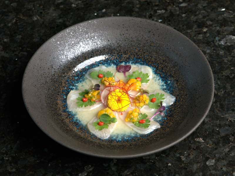 KAYA Bahrain Food Menu SEABASS YUZU LEMON (R)