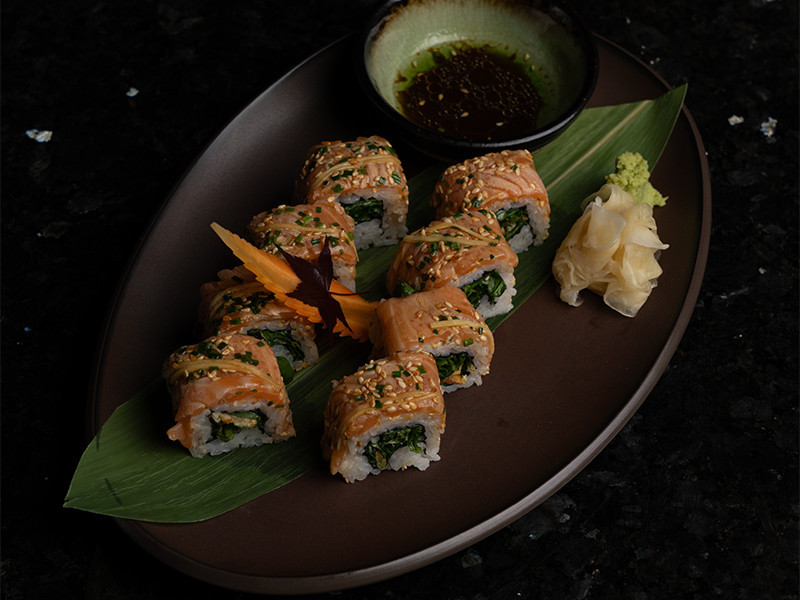 KAYA Bahrain Food Menu SEARED NEW STYLE SALMON